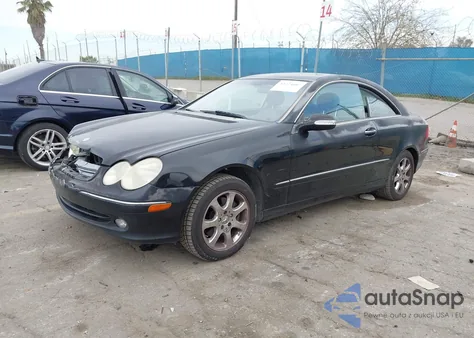 2004 Mercedes-Benz Clk 320 из США, поврежденный, VIN WDBTJ65J84F079384